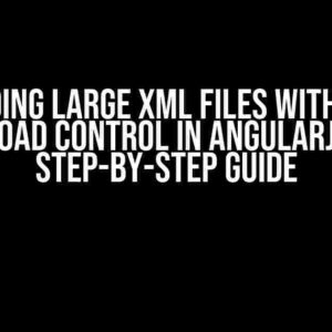 Uploading Large XML Files with Kendo Upload Control in AngularJS: A Step-by-Step Guide